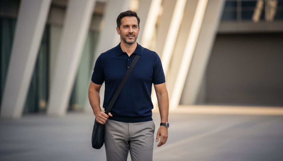 The Men's Knit Polo: Shop The Curated Urban Mave Collection