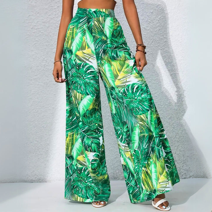 LEYA WILD HIGH-WAIST PANTS