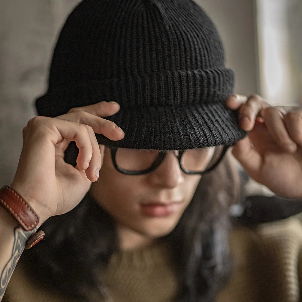 WOOLANNO KNITTED CAP