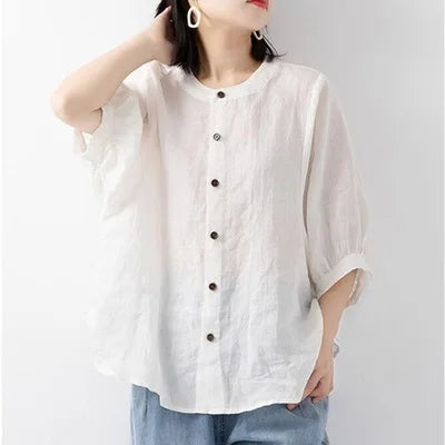 CALLA LINEN SHIRT